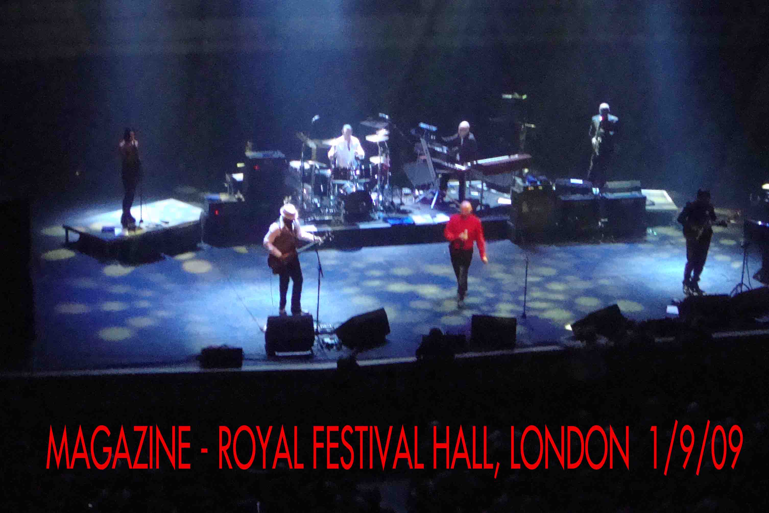 Magazine live royal festival hall 2009