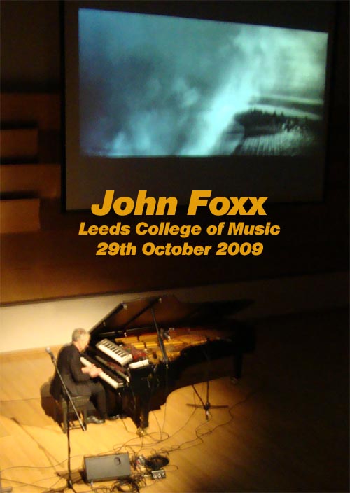 John Foxx Leeds 2009